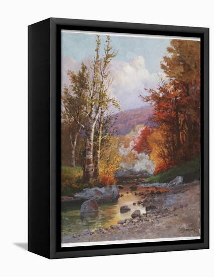 Autumn in the Berkshires, c.1919-Christian Jorgensen-Framed Stretched Canvas