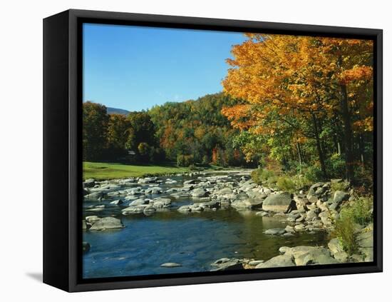 Autumn in the Catskills-James Randklev-Framed Stretched Canvas