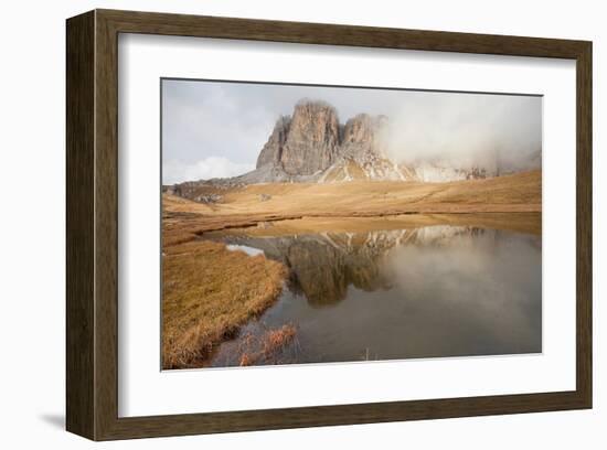 Autumn in the Dolomites Italy-null-Framed Art Print