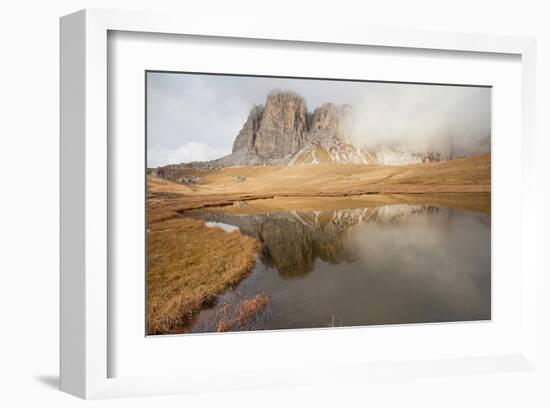 Autumn in the Dolomites Italy-null-Framed Art Print