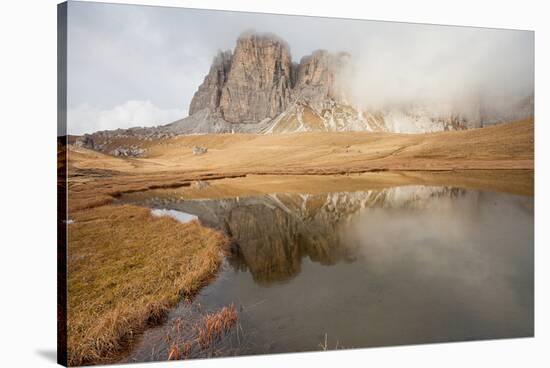 Autumn in the Dolomites Italy-null-Stretched Canvas