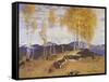 Autumn in the Mountains-Adrian Stokes-Framed Stretched Canvas