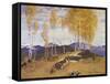 Autumn in the Mountains-Adrian Stokes-Framed Stretched Canvas