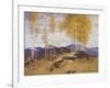 Autumn in the Mountains-Adrian Stokes-Framed Giclee Print