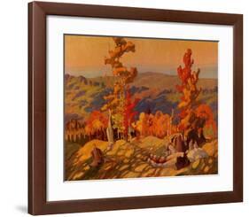 Autumn in the Northland-Franklin Carmichael-Framed Art Print