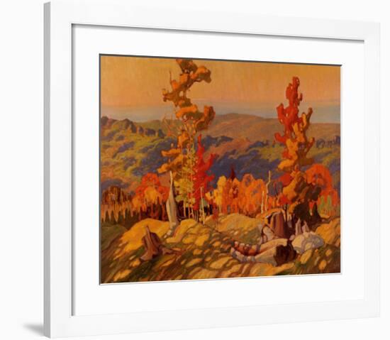 Autumn in the Northland-Franklin Carmichael-Framed Art Print
