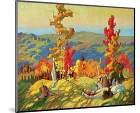 Autumn in the Northland-Franklin Carmichael-Mounted Premium Giclee Print