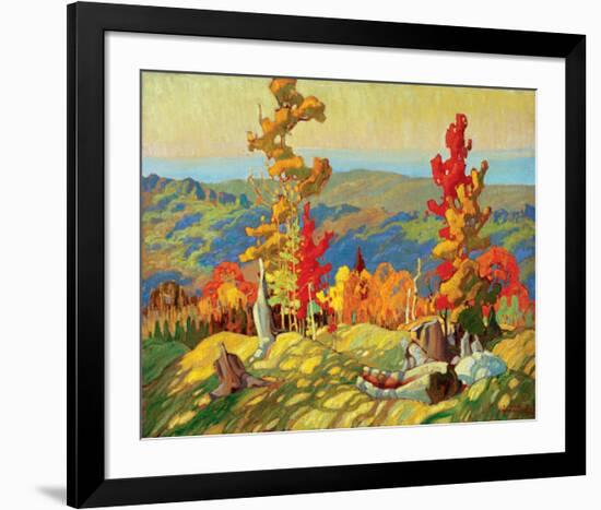 Autumn in the Northland-Franklin Carmichael-Framed Premium Giclee Print