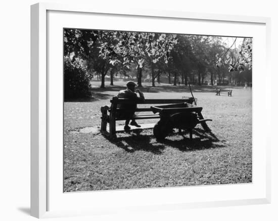 Autumn in the Park-null-Framed Photographic Print