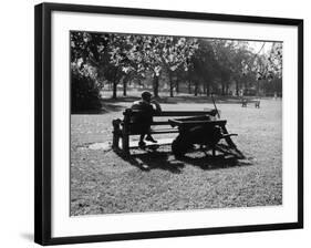 Autumn in the Park-null-Framed Photographic Print