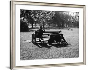 Autumn in the Park-null-Framed Photographic Print