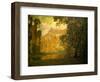Autumn in the Valley of the Seine (Oil on Canvas)-Alfred East-Framed Giclee Print