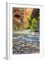 Autumn in The Virgin Narrows, Southern Utah-Vincent James-Framed Photographic Print