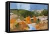 Autumn in the West Crop-Julia Purinton-Framed Stretched Canvas