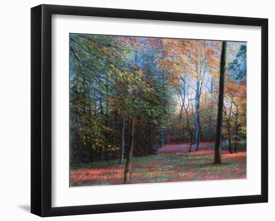 Autumn in the Woods, 1999-Margo Starkey-Framed Giclee Print