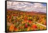 Autumn in Vermont-Marco Carmassi-Framed Stretched Canvas