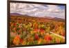 Autumn in Vermont-Marco Carmassi-Framed Photographic Print