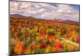 Autumn in Vermont-Marco Carmassi-Mounted Photographic Print