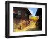 Autumn In Zheravna-kirilstanchev-Framed Art Print