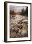 Autumn Inside the Pemigewasset River, New Hampshire-Vincent James-Framed Photographic Print