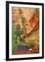 Autumn Inside Zion Canyon, Southern Utah-Vincent James-Framed Photographic Print