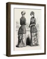 Autumn Jackets, Fashion, 1882-null-Framed Giclee Print