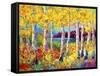 Autumn Jewels-Marion Rose-Framed Stretched Canvas
