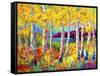 Autumn Jewels-Marion Rose-Framed Stretched Canvas