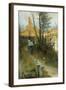 Autumn (Karin I Grez (Hostmotiv)), 1884-Carl Larsson-Framed Giclee Print