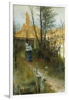 Autumn (Karin I Grez (Hostmotiv)), 1884-Carl Larsson-Framed Giclee Print