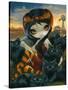 Autumn Kitties-Jasmine Becket-Griffith-Stretched Canvas