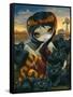 Autumn Kitties-Jasmine Becket-Griffith-Framed Stretched Canvas