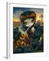 Autumn Kitties-Jasmine Becket-Griffith-Framed Art Print