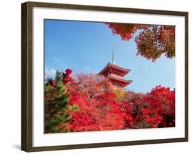 Autumn, Kyoto, Japan-Shin Terada-Framed Photographic Print