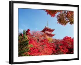 Autumn, Kyoto, Japan-Shin Terada-Framed Photographic Print