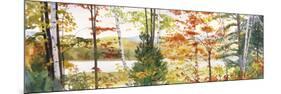 Autumn Lake III-Elissa Gore-Mounted Art Print