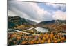 Autumn Lake Scene, White Mountains, New Hampshire-Vincent James-Mounted Photographic Print