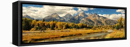 Autumn Landing-Jeff R Clow-Framed Stretched Canvas