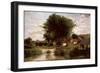 Autumn Landscape, 1877-Paul Gauguin-Framed Premium Giclee Print