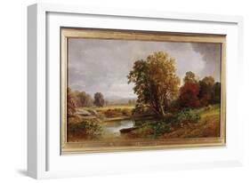Autumn Landscape, 1882-Jasper Francis Cropsey-Framed Giclee Print