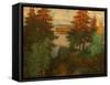 Autumn Landscape, 1920-Konstantin Ivanovich Gorbatov-Framed Stretched Canvas