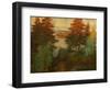 Autumn Landscape, 1920-Konstantin Ivanovich Gorbatov-Framed Giclee Print