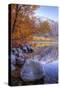 Autumn Landscape at June Lake-Vincent James-Stretched Canvas