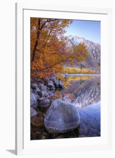 Autumn Landscape at June Lake-Vincent James-Framed Photographic Print