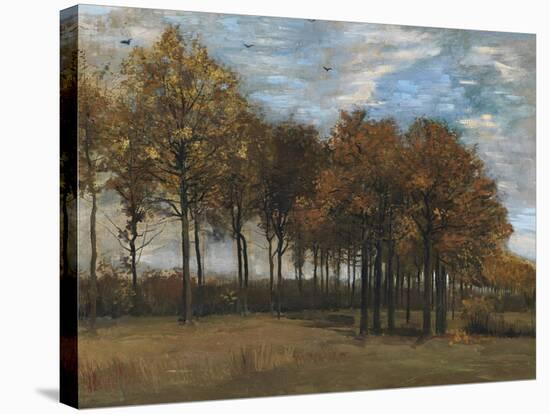 Autumn Landscape, C.1885-Vincent van Gogh-Stretched Canvas