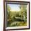 Autumn Landscape, Canvas, Oil-balaikin2009-Framed Art Print