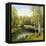 Autumn Landscape, Canvas, Oil-balaikin2009-Framed Stretched Canvas