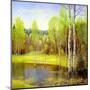 Autumn Landscape, Canvas, Oil-balaikin2009-Mounted Art Print