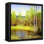 Autumn Landscape, Canvas, Oil-balaikin2009-Framed Stretched Canvas