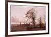 Autumn Landscape. Frederiksborg Castle in the Middle Distance, 1837-1838-Christen Schiellerup Købke-Framed Giclee Print